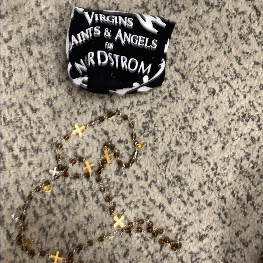 Virgin saints & angels necklace